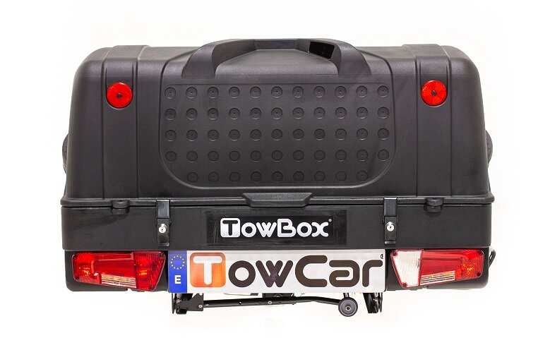 TowBox bagagebox voor op de trekhaak V1 zwart - 280L