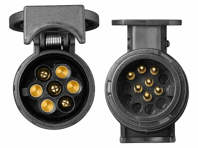 Verloopstekker kort van 13 naar 7 polig