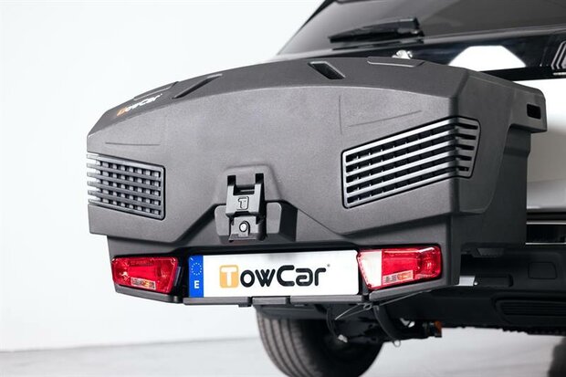 TowBox bagagebox voor op de trekhaak Evo Urban Zwart - 305L