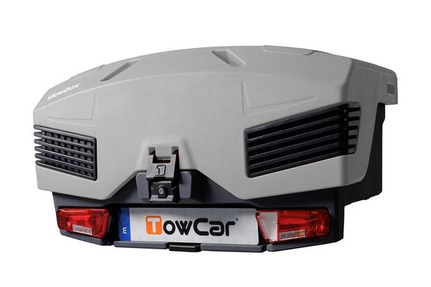 TowBox bagagebox voor op de trekhaak Evo Grijs - 305L