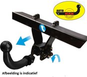 Trekhaak Nissan Pick-Up horizontaal afneembare kogel SUV 01.2002 t/m 06.2005