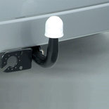 Trekhaak Peugeot 206 vaste kogel 3/5 deurs hatchback 10.1998 t/m 2009