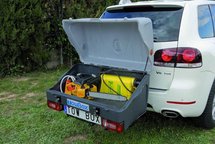 Towbox V1 Grey trekhaakbagagebox