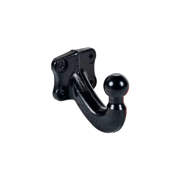 4-gaats flenskogel laag (-50mm) 83x56 mm zwart image